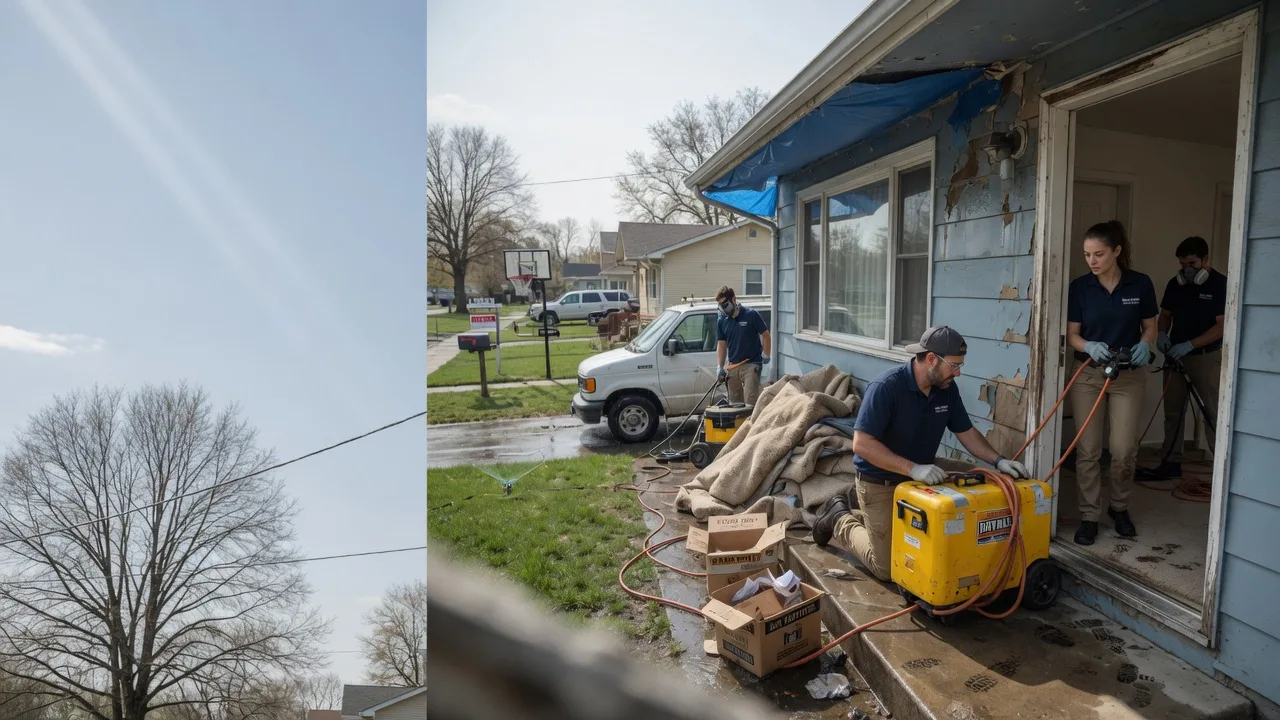 Basement Flood Cleanup in Flemington, WV near me